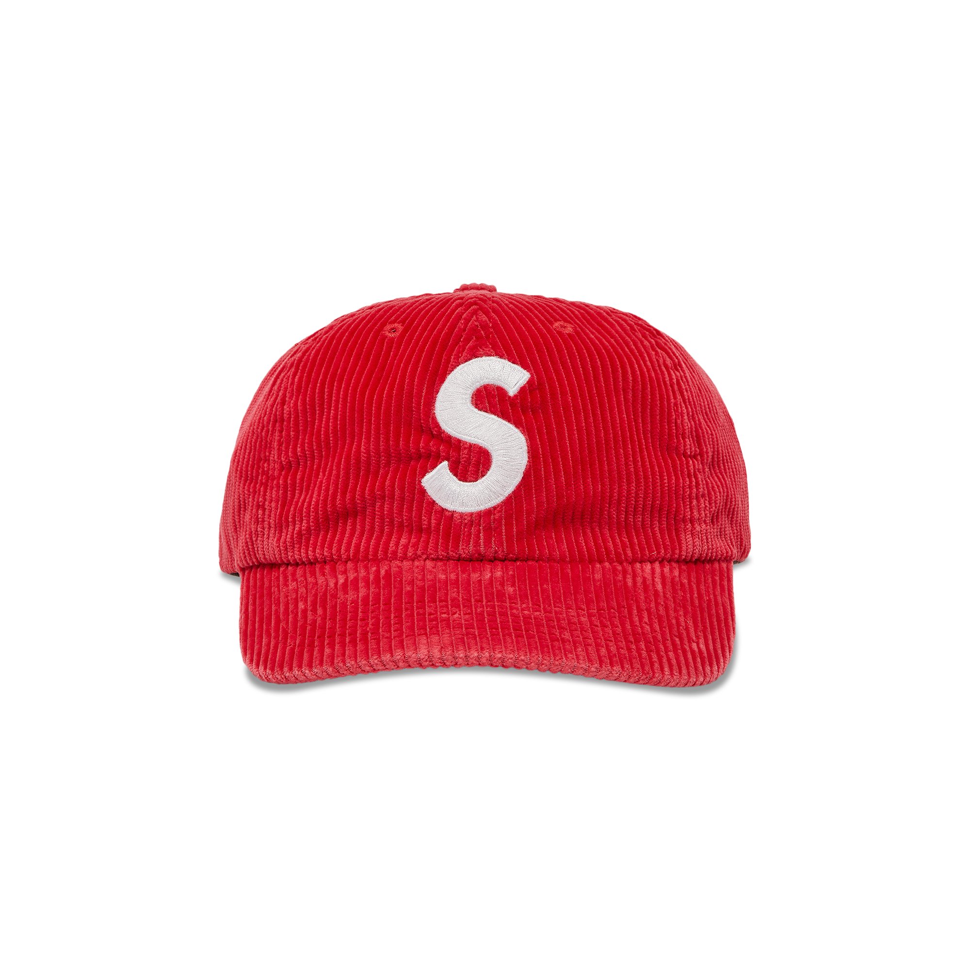 Buy Supreme Corduroy S Logo 6-Panel 'Red' - FW23H91 RED | GOAT SA