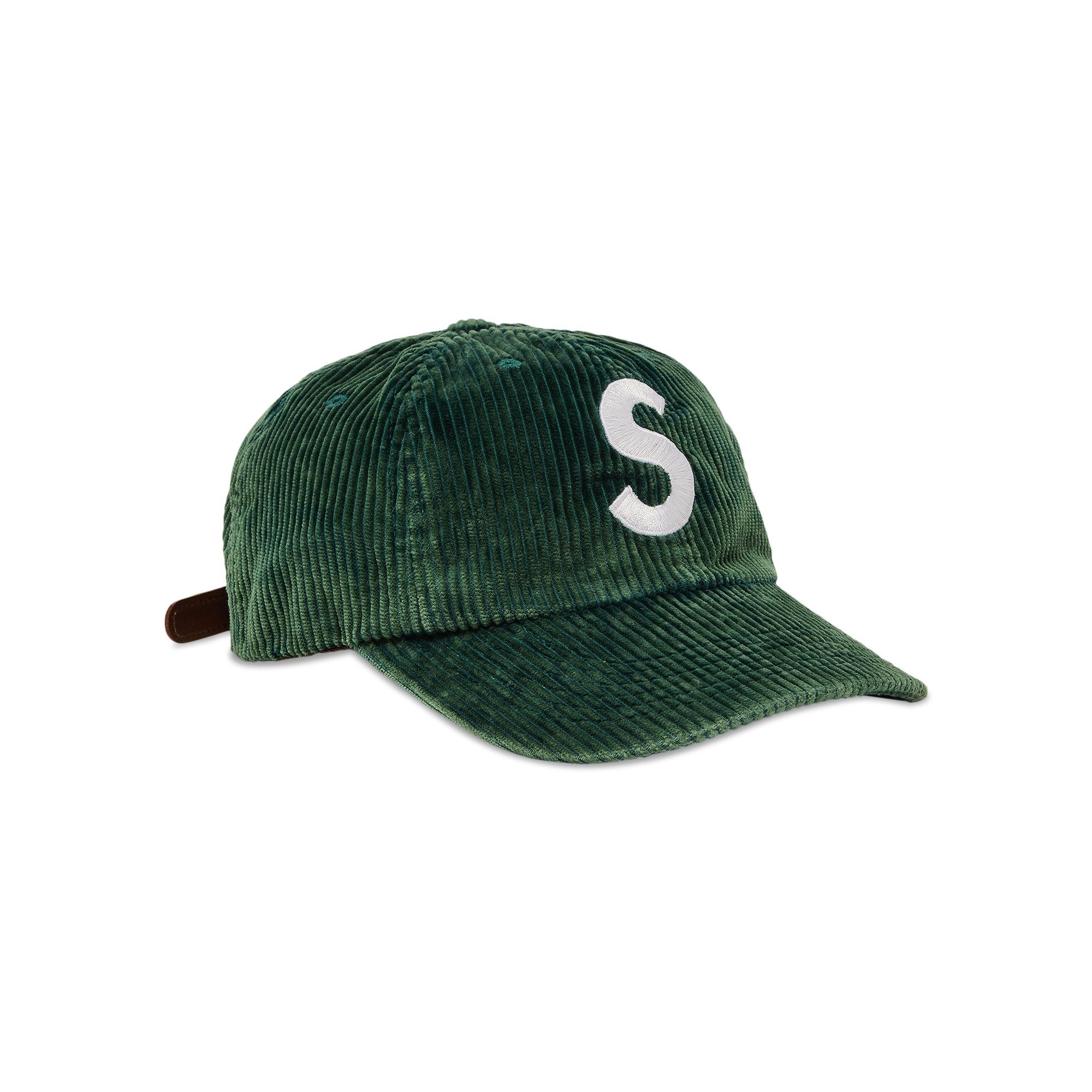 Buy Supreme Corduroy S Logo 6-Panel 'Green' - FW23H91 GREEN