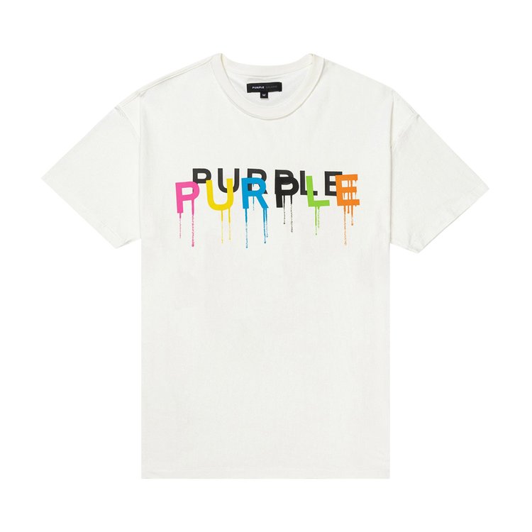 PURPLE BRAND Textured Inside Out T-Shirt 'Off White'