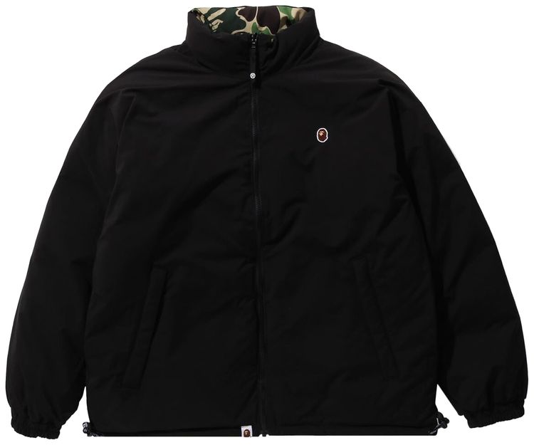 BAPE ABC Camo Reversible Down Jacket Green