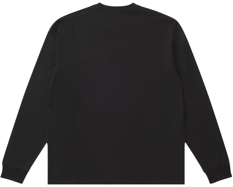 Carhartt WIP Long Sleeve Pocket T Shirt Black