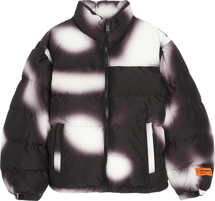 Heron Preston Blurred Puffer Jacket 'Multicolor'