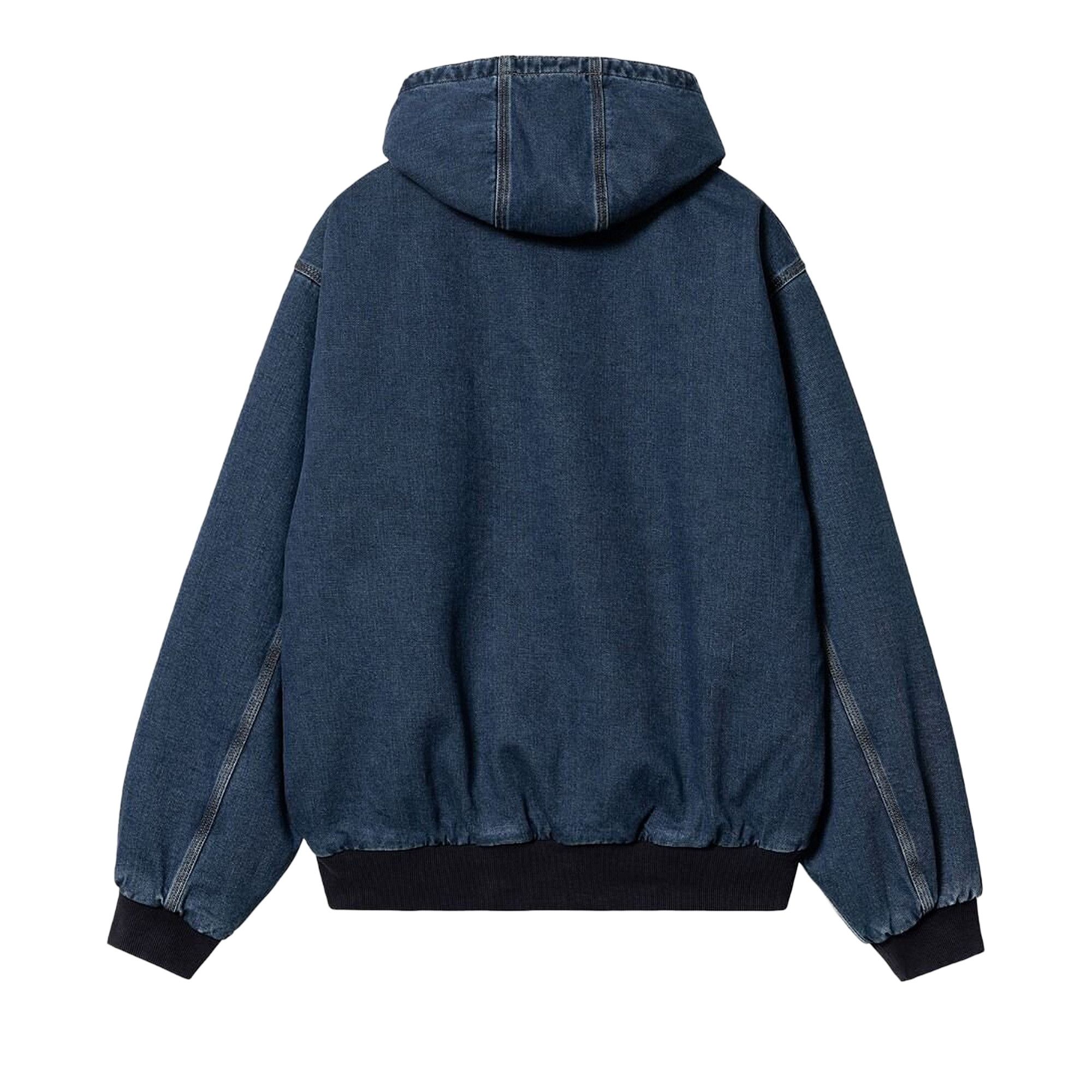 Carhartt denim jacket with hood best sale