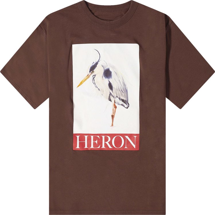 Heron Preston Heron Painted Short-Sleeve Tee 'Brown'