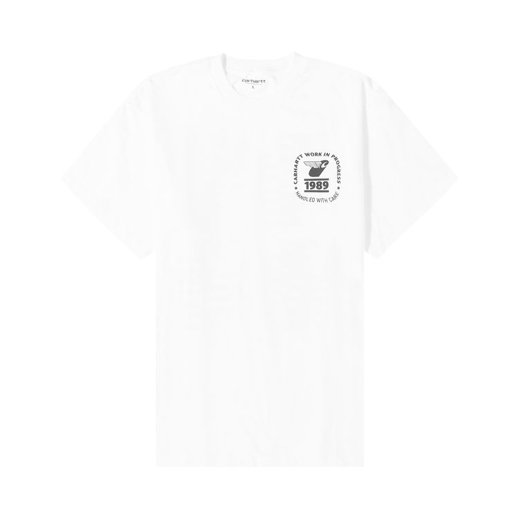 Carhartt WIP Short Sleeve Stamp State T Shirt White