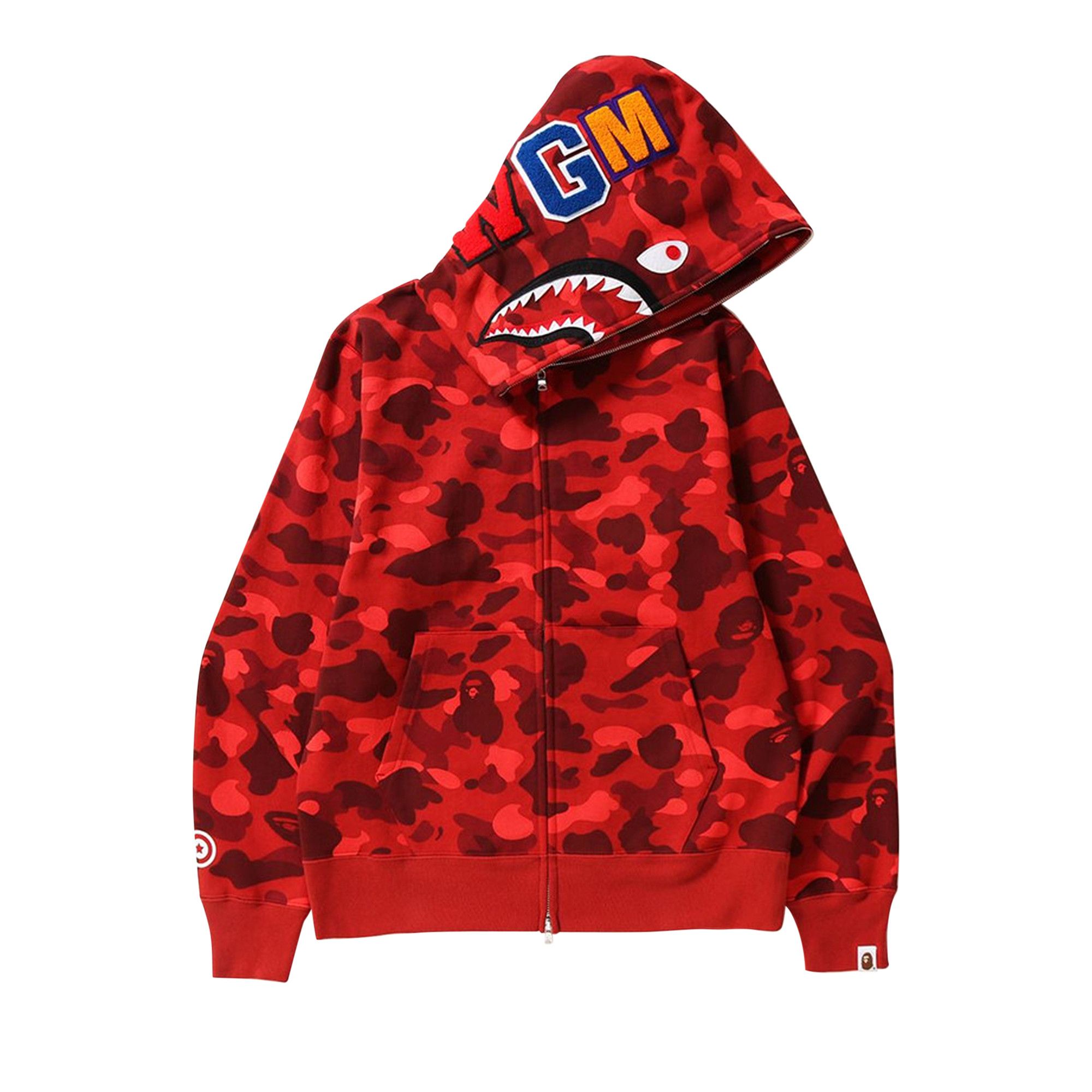 Bape shark red camo new arrivals