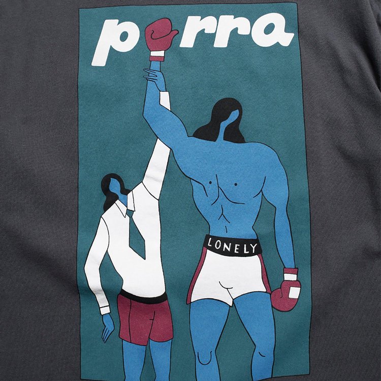 Parra Round 12 T Shirt Dark Grey