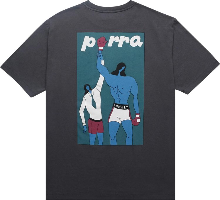 Parra Round 12 T Shirt Dark Grey