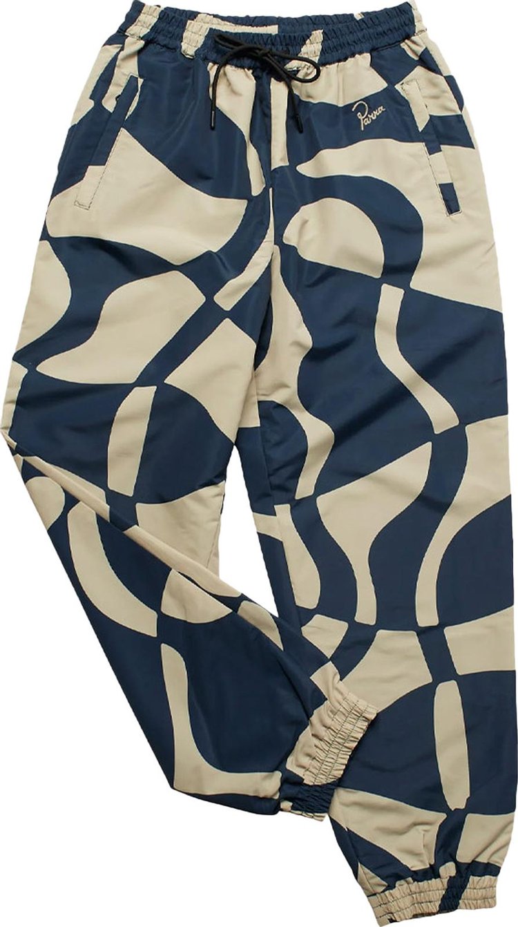 Parra Zoom Winds Track Pants Navy Blue