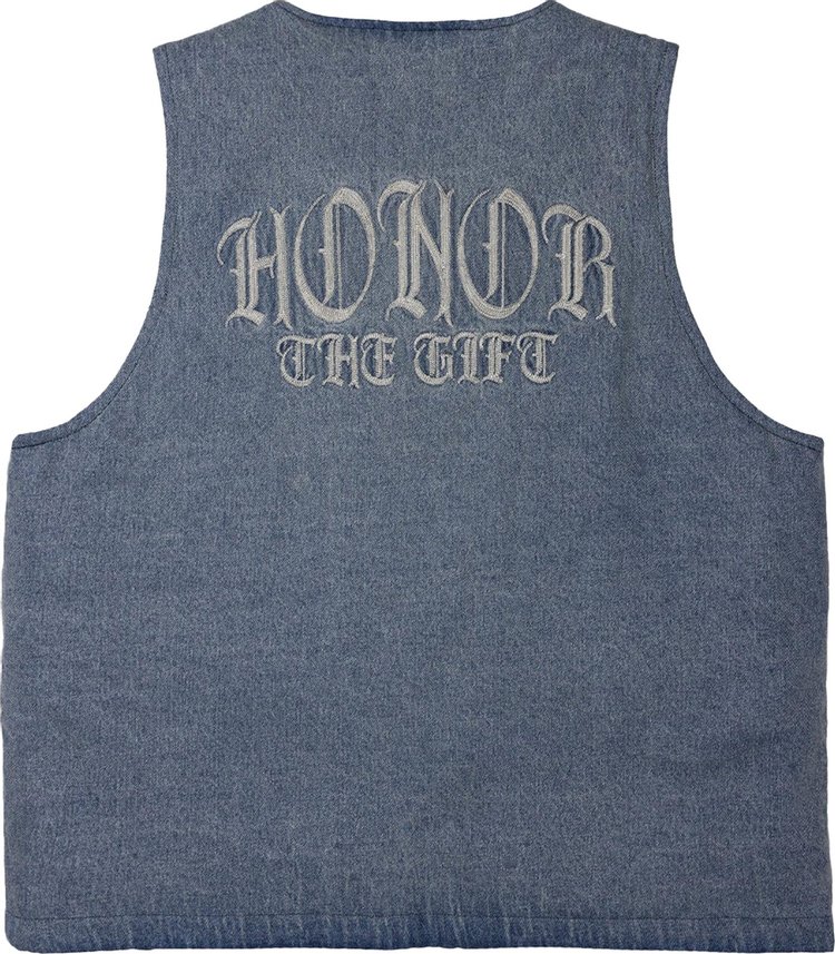 Honor The Gift Vest Light Indigo