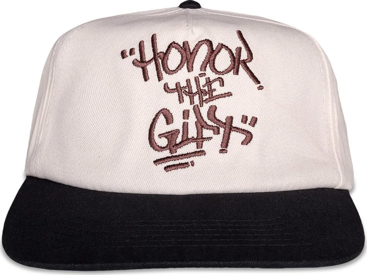 Honor The Gift Script Hat 'White'