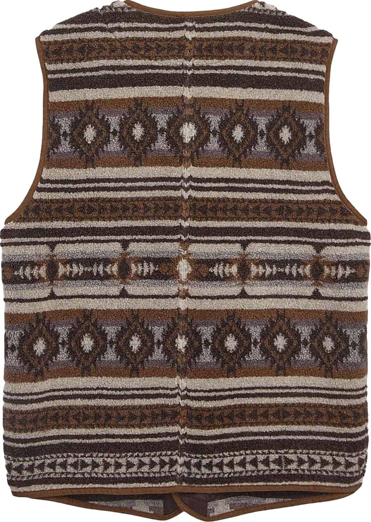 Polo Ralph Lauren Buck Vest Brown Multicolor