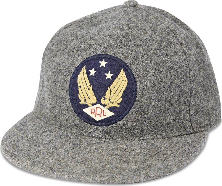 Polo Ralph Lauren Wool Logo Baseball Cap 'Grey'