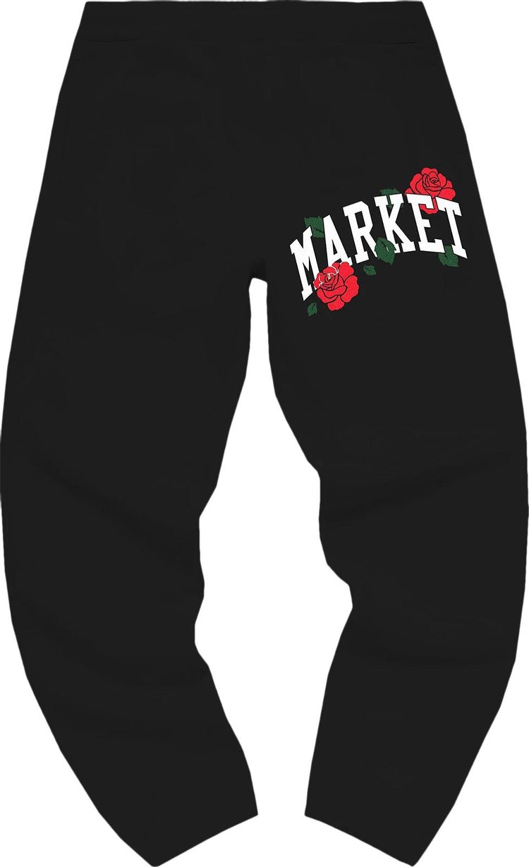 Market Rose Arc Sweatpants 'Black'