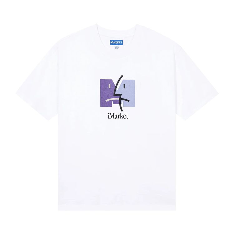 Market Eye Mack T Shirt White