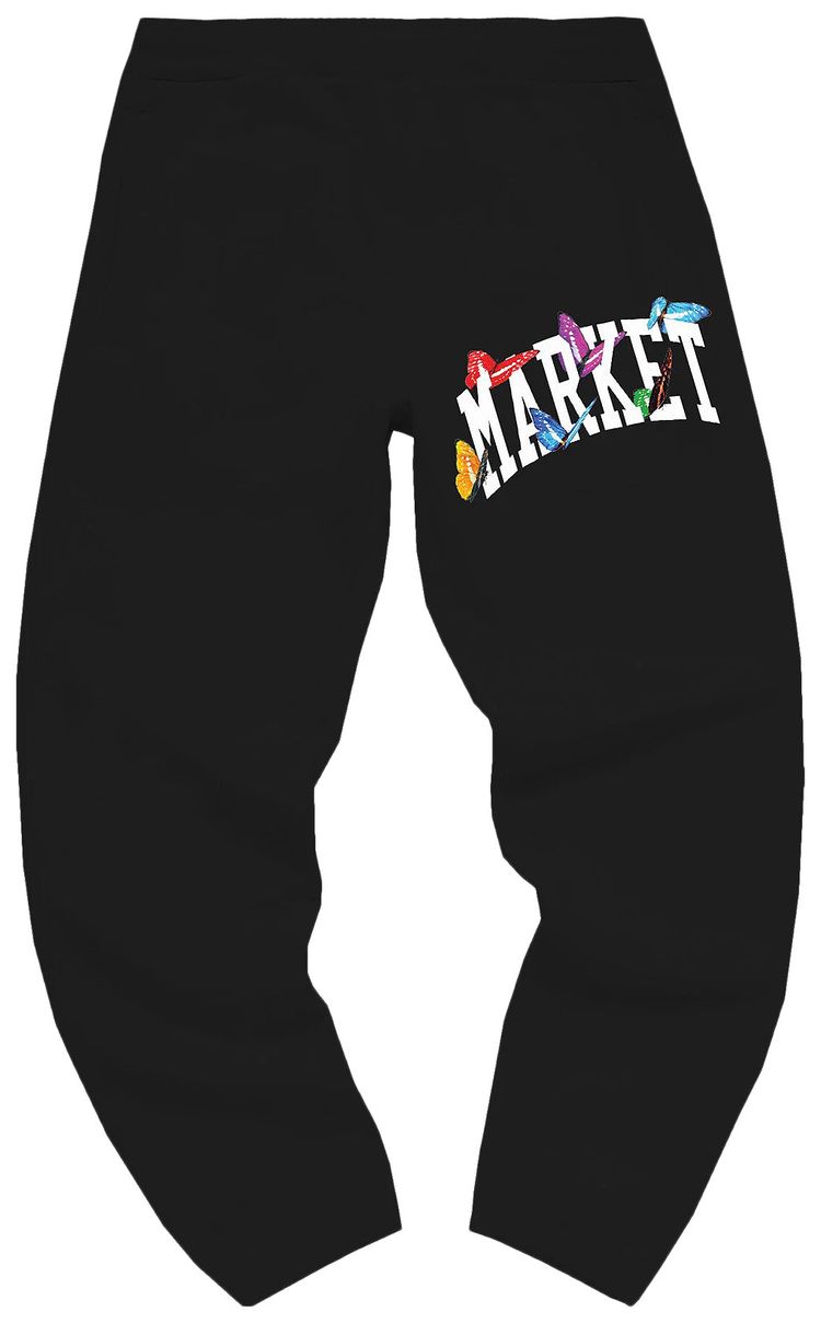 Market Butterfly Arc Sweatpants Black