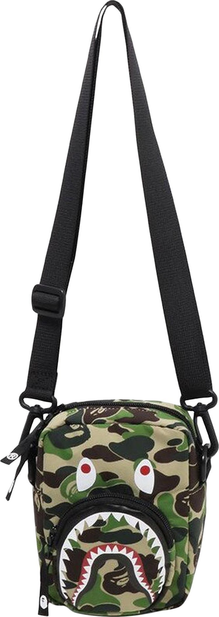 BAPE ABC Camo Shark Mini Bag 'Green'