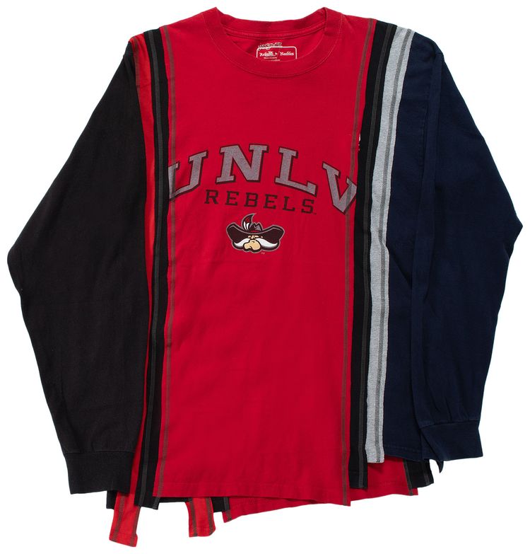 Buy Needles 7 Cuts LongSleeve Tee 'Multicolor' NS313 MULT3 GOAT UK