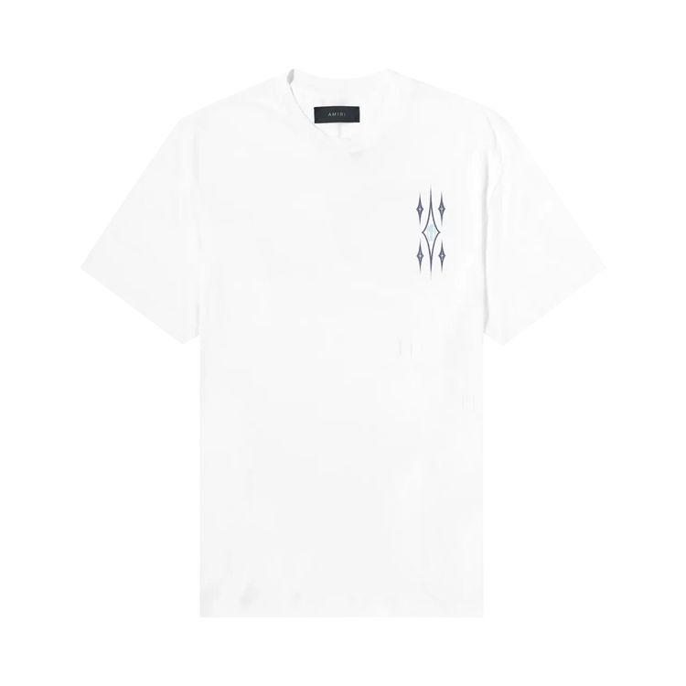 Amiri Argyle Tee White