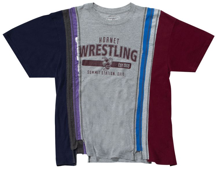 Needles College 7 Cuts T Shirt Multicolor