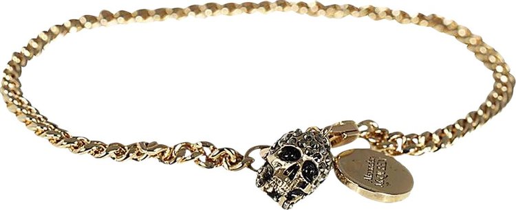 Alexander McQueen Skull Bracelet 'Gold'