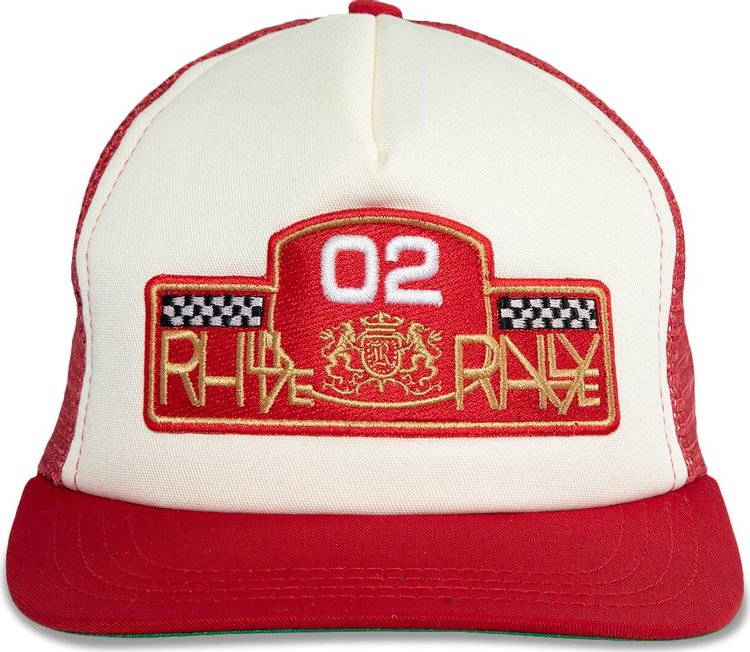 Rhude Rally Prix Trucker WhiteRed