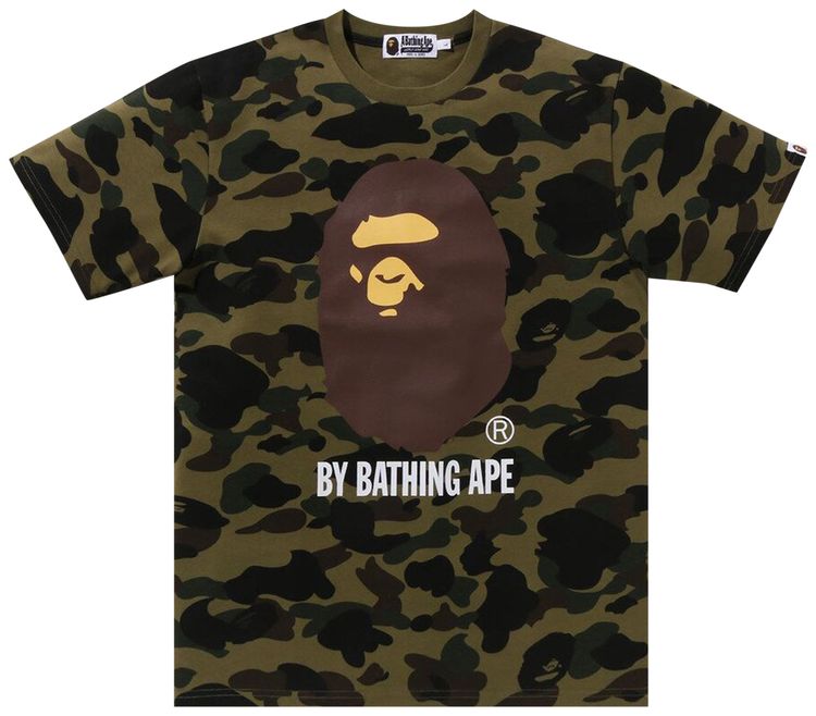 BAPE 1st Camo By Bathing Ape Tee Green