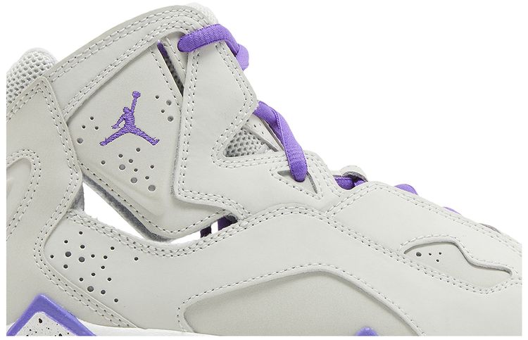 Jordan True Flight GS Base Grey Purple Venom