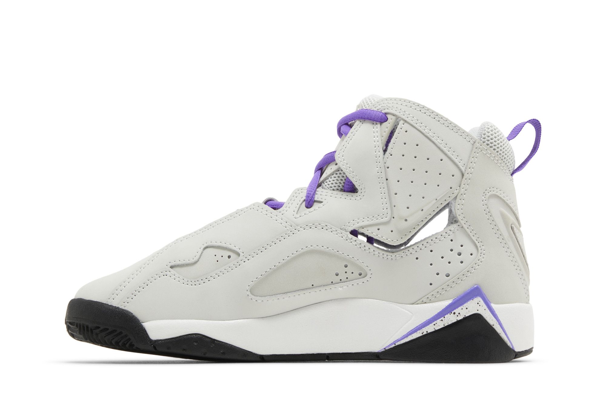 Buy Jordan True Flight GS Base Grey Purple Venom 343795 052 GOAT