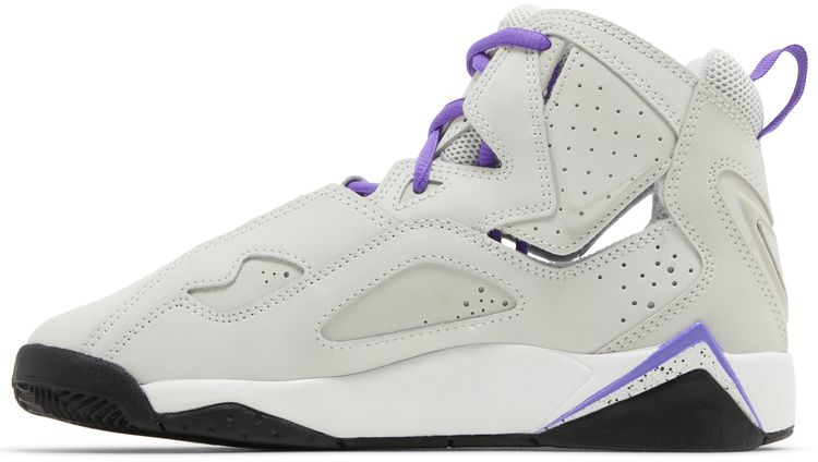 Jordan True Flight GS Base Grey Purple Venom