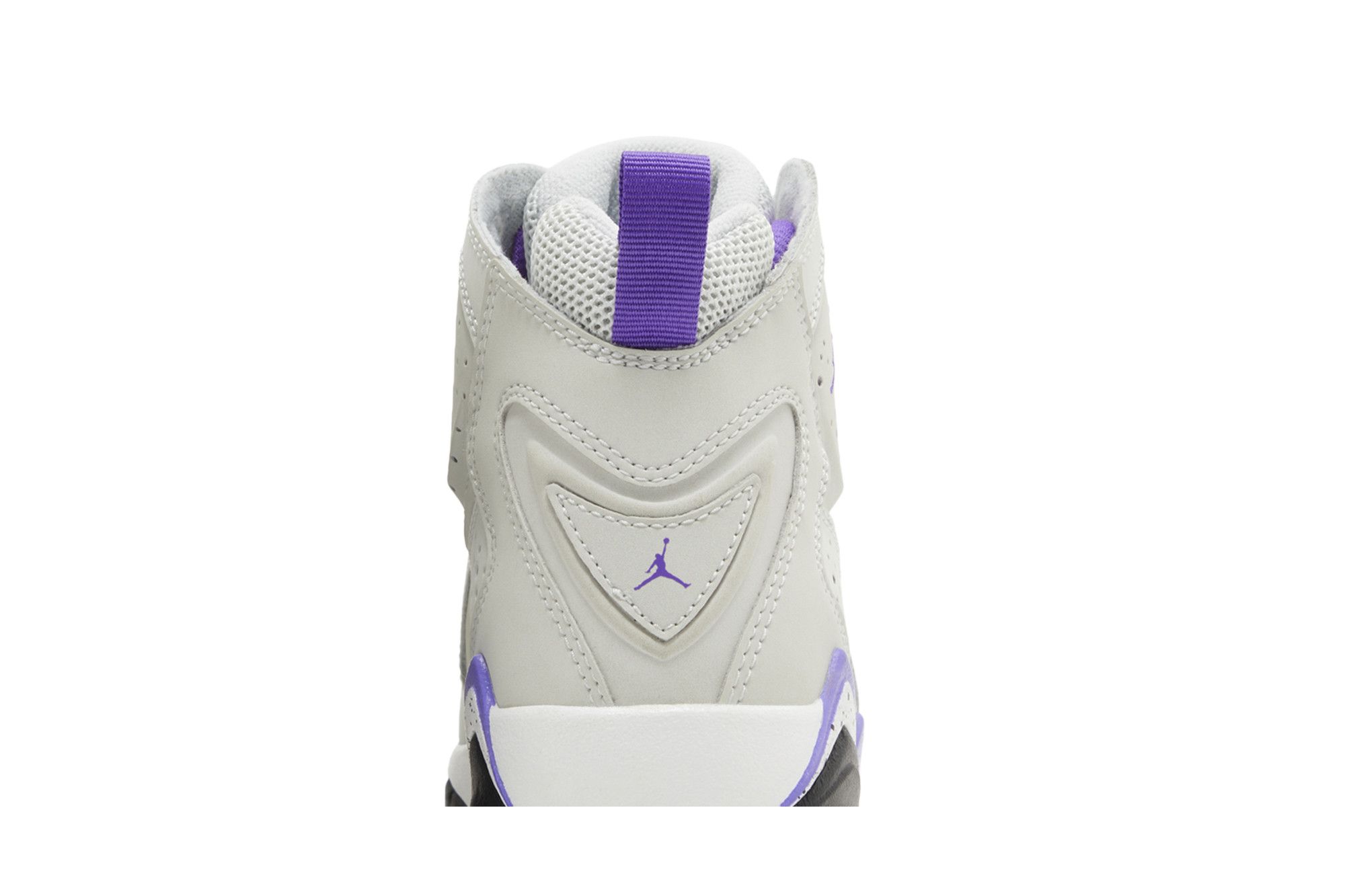 Purple and gray jordans discount
