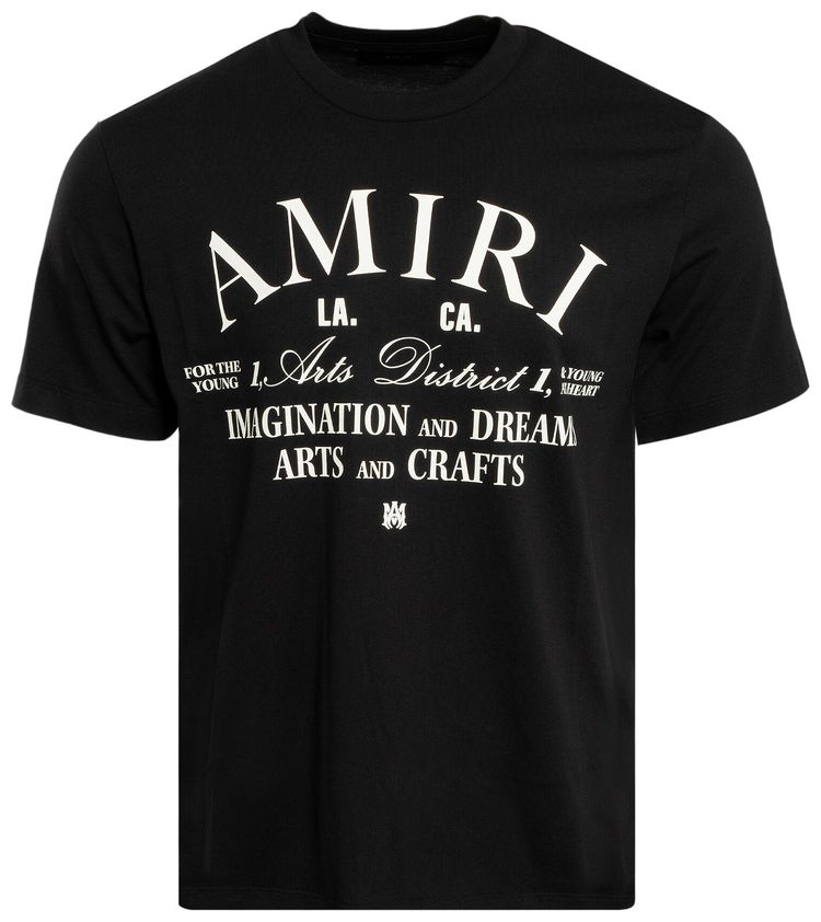 Amiri Arts District Tee Black