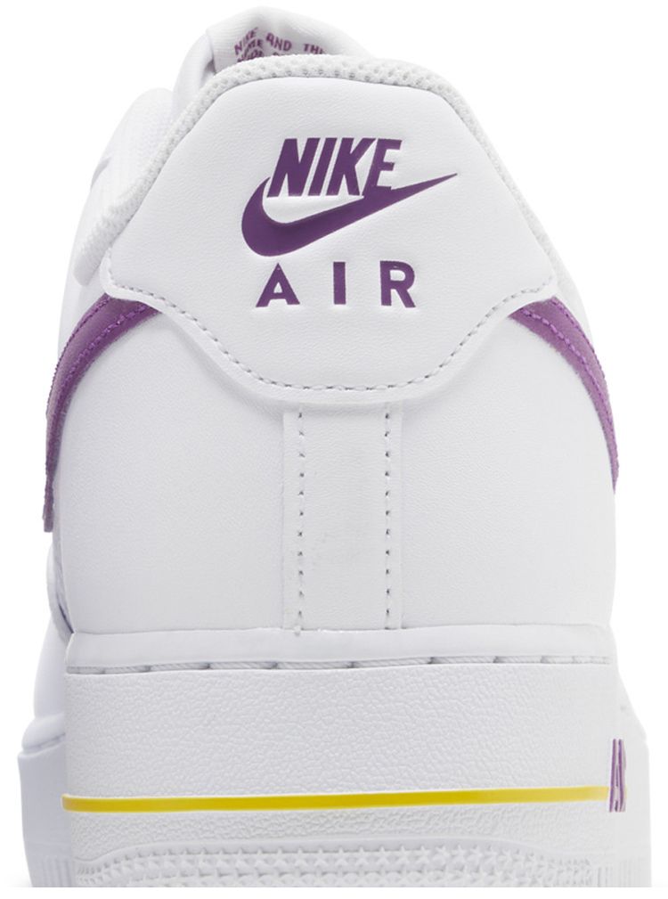 Nike Air Force 1 07 Embossed Hoops Lakers