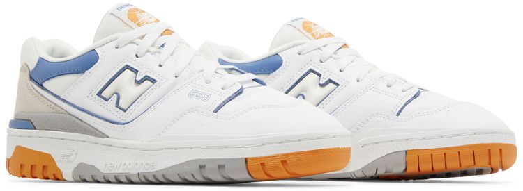 New Balance 550 Big Kid White Mercury Blue