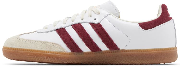 Sporty  Rich x Samba OG White Core Burgundy