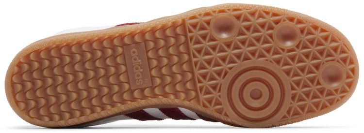 Sporty  Rich x Samba OG White Core Burgundy