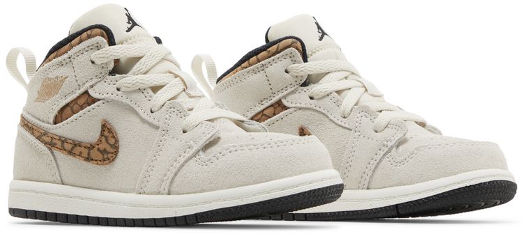 Air Jordan 1 Mid SE TD Brown Elephant