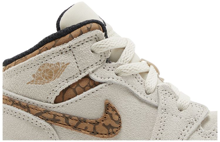 Air Jordan 1 Mid SE TD Brown Elephant