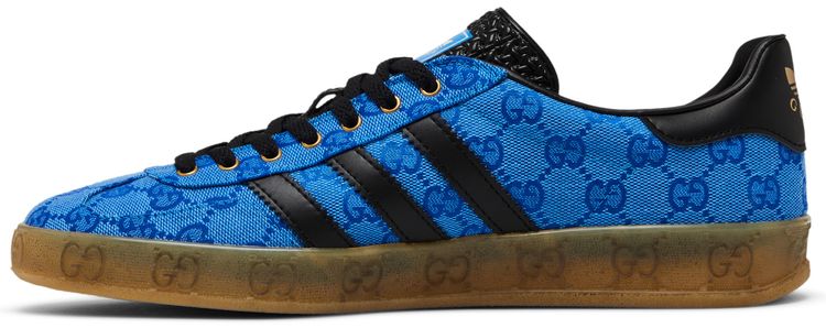 Gucci x adidas Gazelle Blue GG Monogram