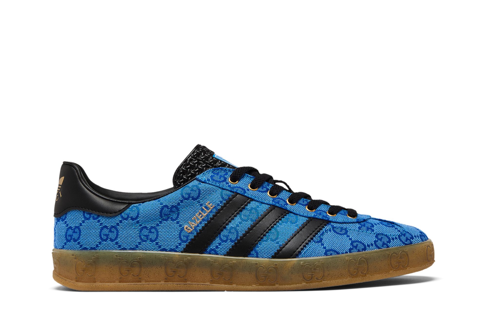 Buy Gucci x Gazelle 'Blue GG Monogram' - IE2265 | GOAT