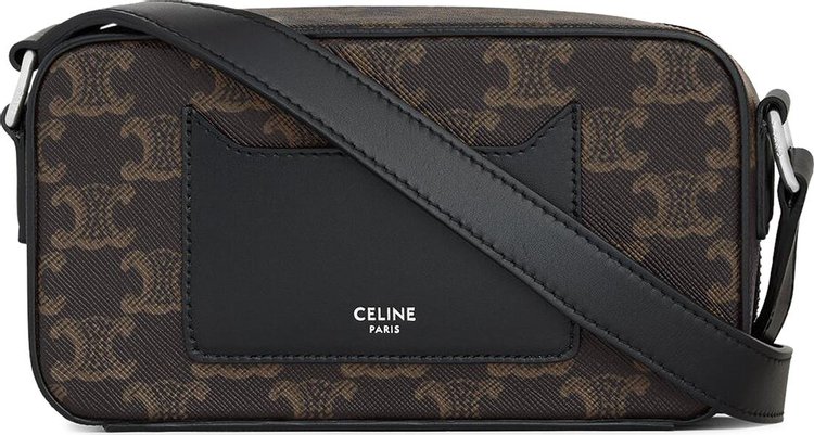 CELINE Mini Messenger Box Black