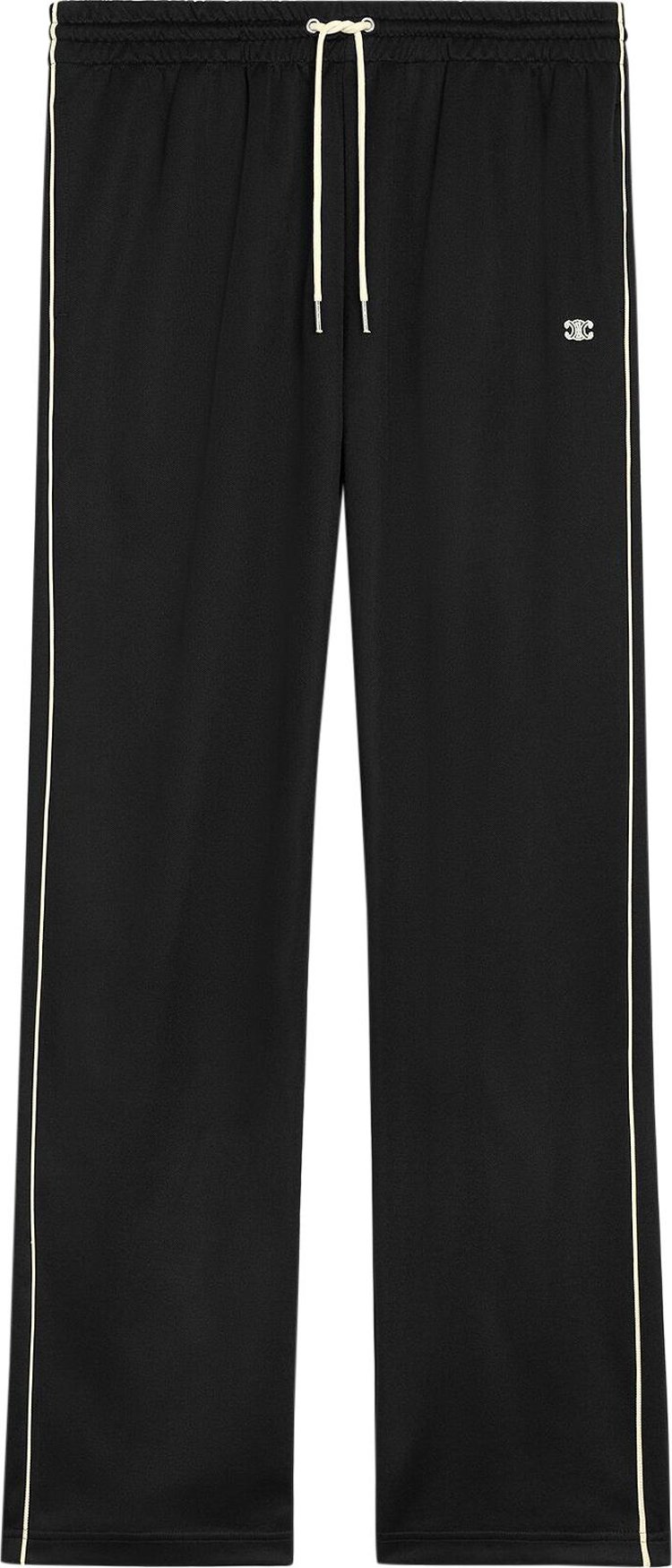 CELINE Triomphe Track Pants BlackWhite