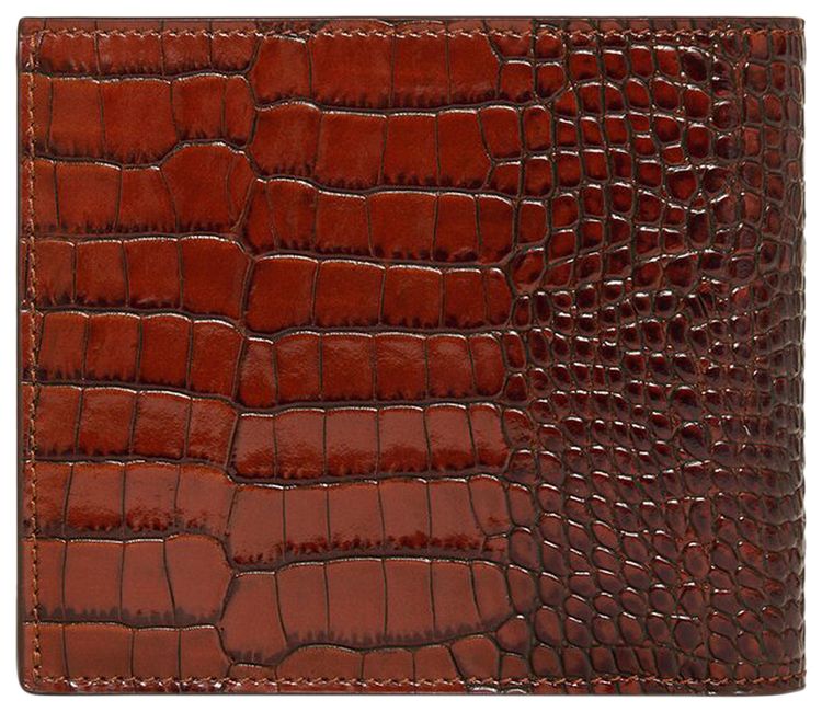 CELINE Bifold Wallet With Coin Compartment Brown