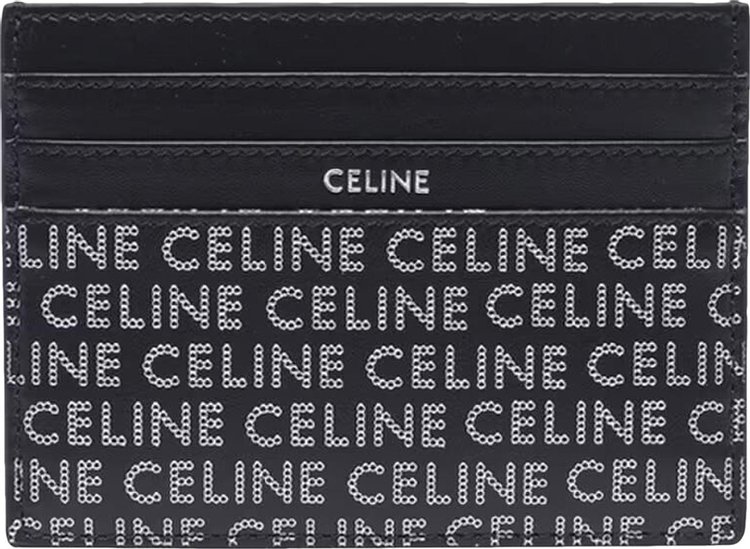 CELINE Large Card Holder Black