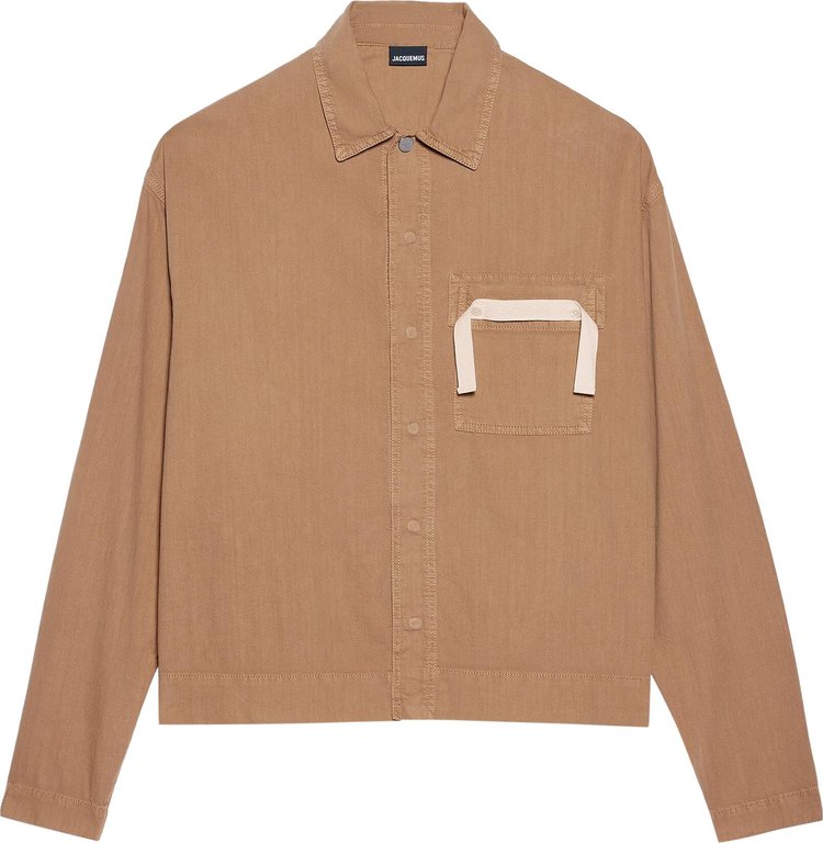 Jacquemus La Chemise De Nimes CamelBeige