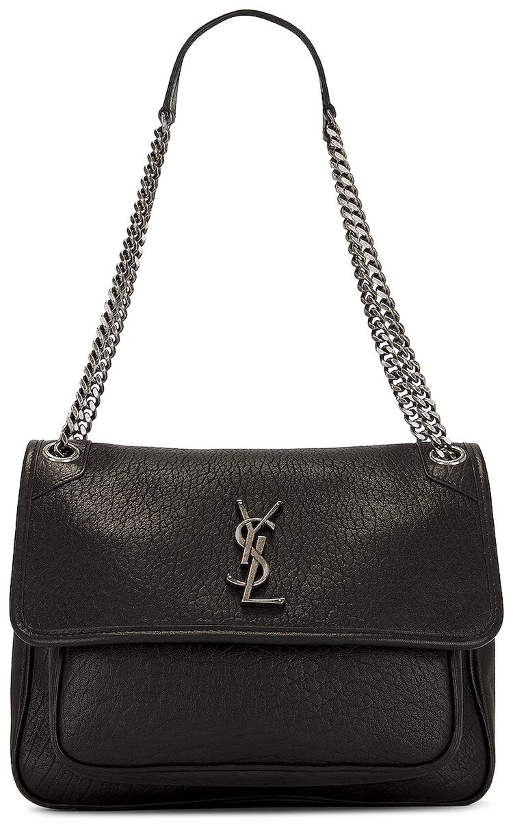 Saint Laurent Medium Niki Chain Bag Black