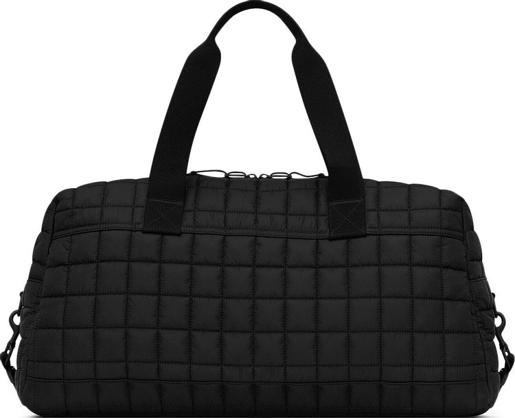 Saint Laurent Nuxx Quilted Duffle Bag Black