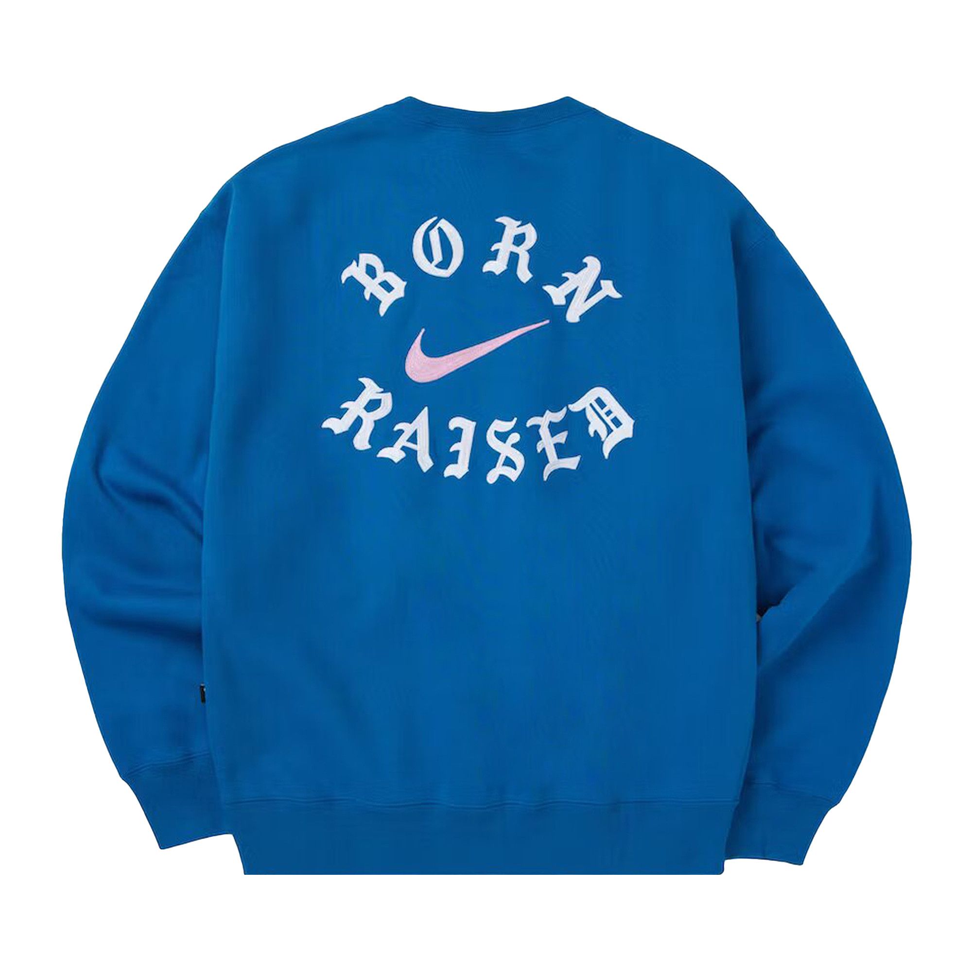 Buy Nike x Born x Raised Crewneck Sweatshirt Blue DX4270 407 GOAT