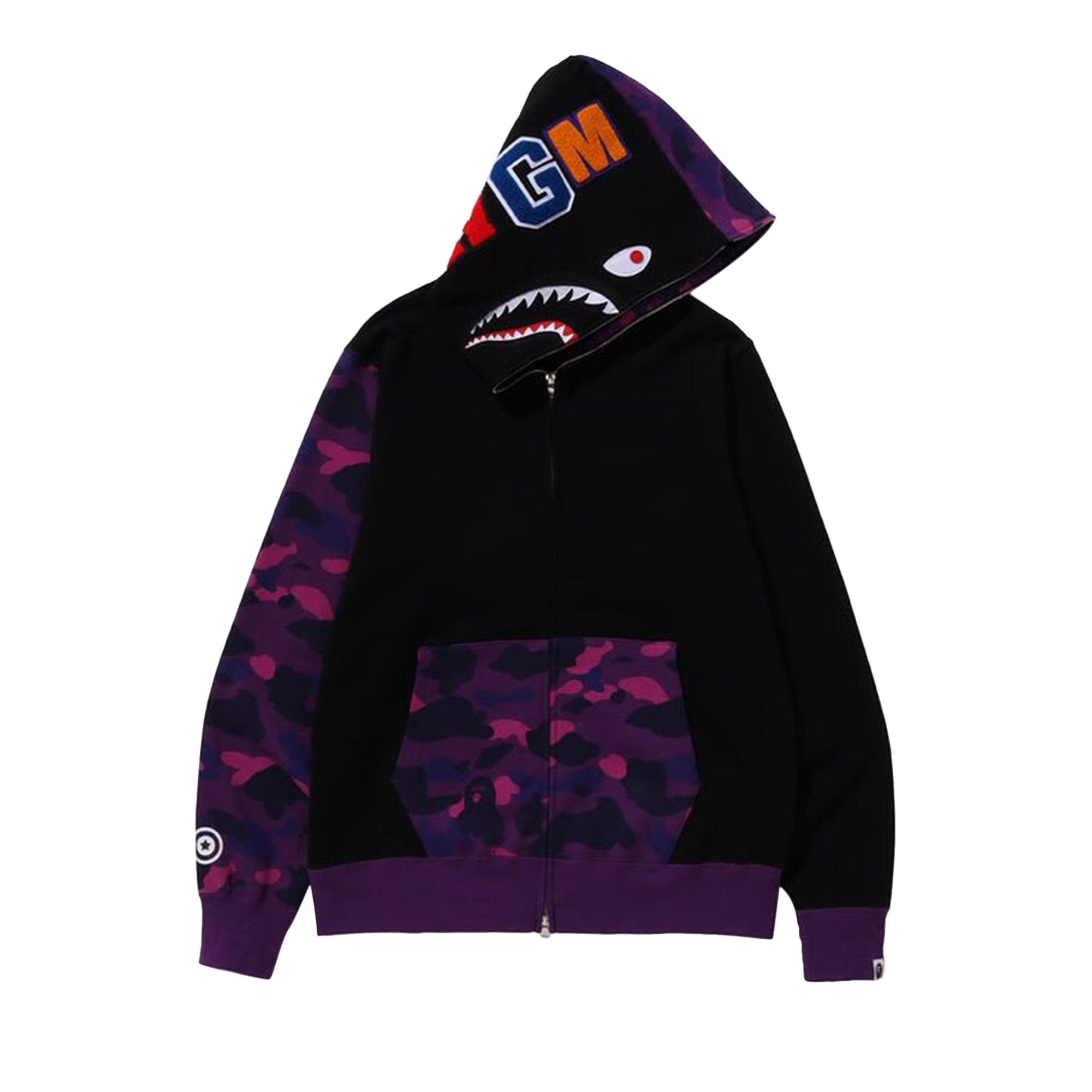 Bape hoodie violet online
