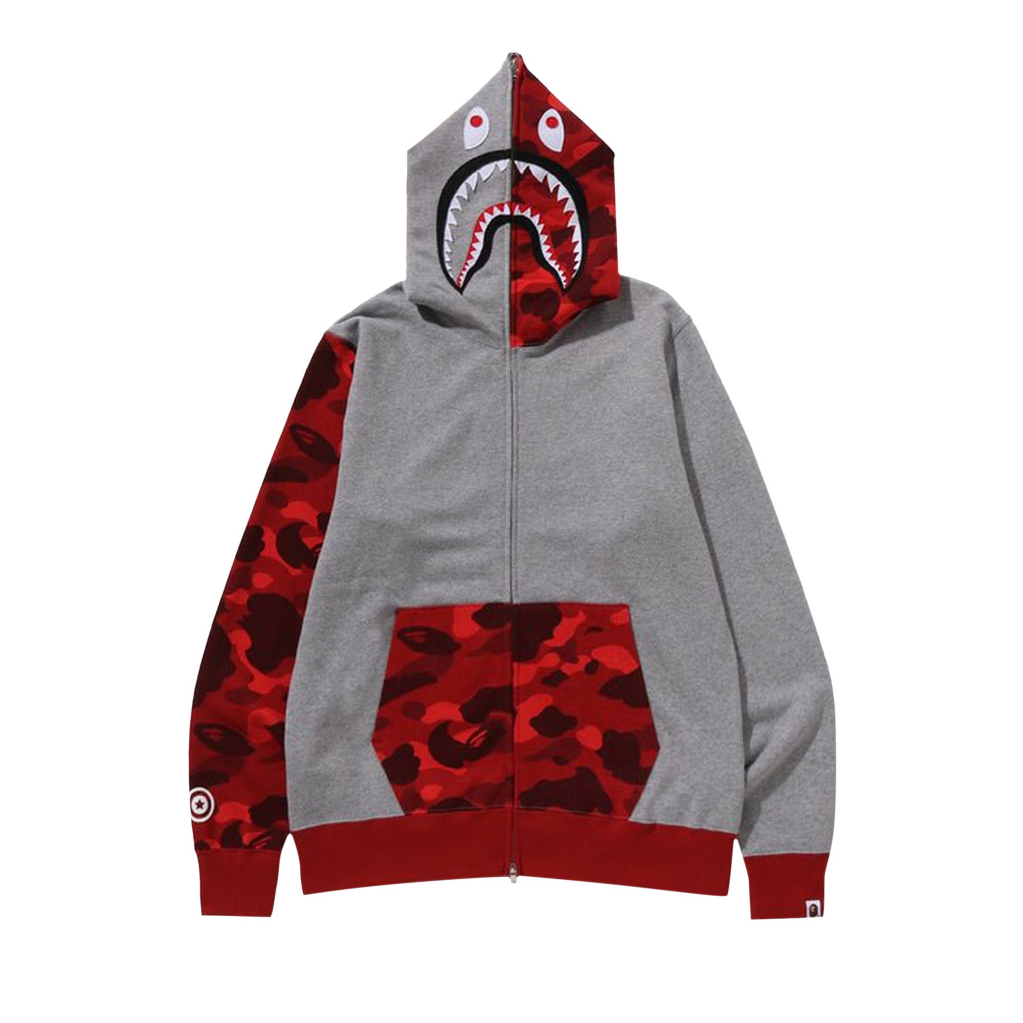 Bape jacket red hotsell camo